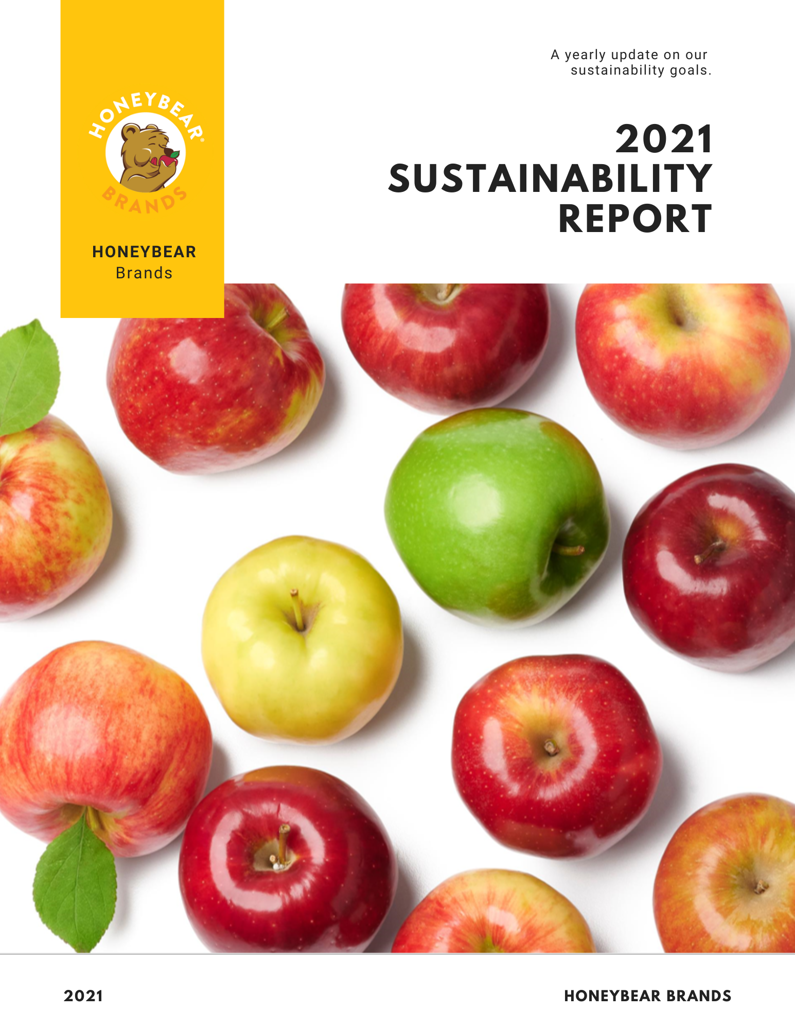 "Honeybear Brands, 2021 Sustainability Report"